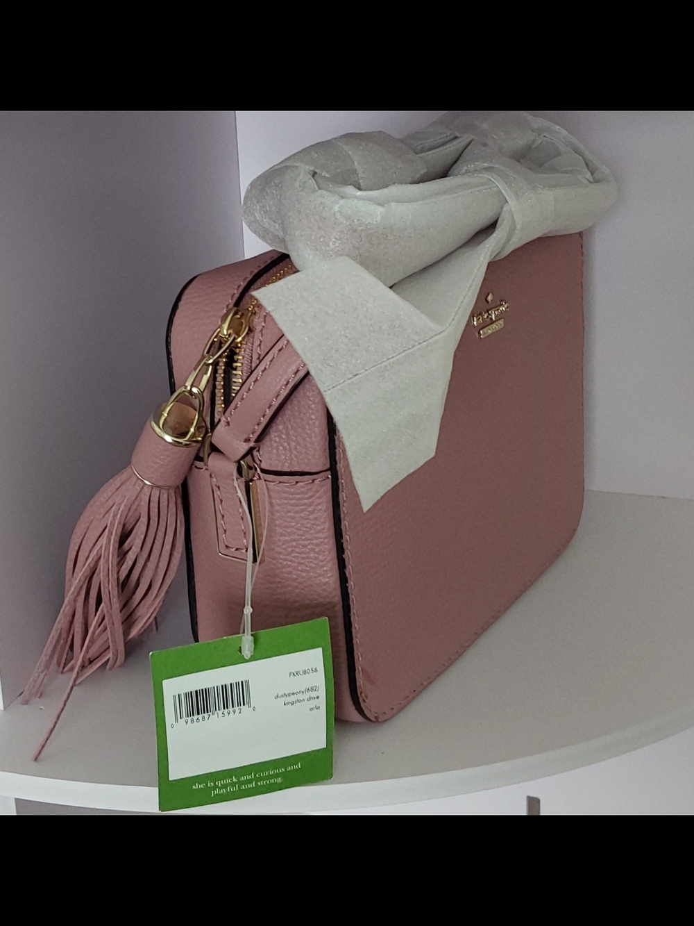 kate spade - Buyer's Choice - Blue Top-Handle Or Pink Camera Satchel - Picture 3 of 12